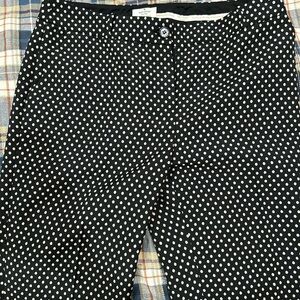 Kate Spade Black and White Polka Dot Pants